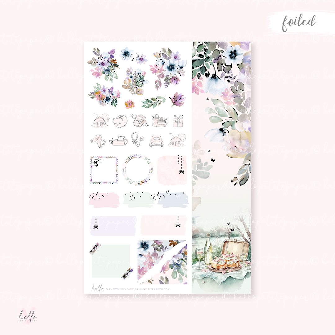 May Monthly Sticker Kit