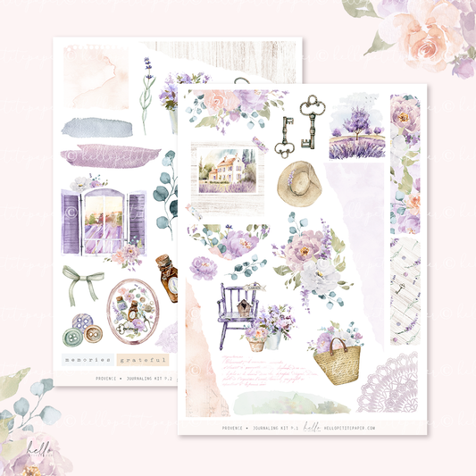 Journaling Kit - Provence