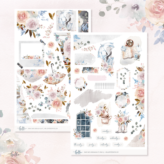 Journaling Kit - Rainy Days