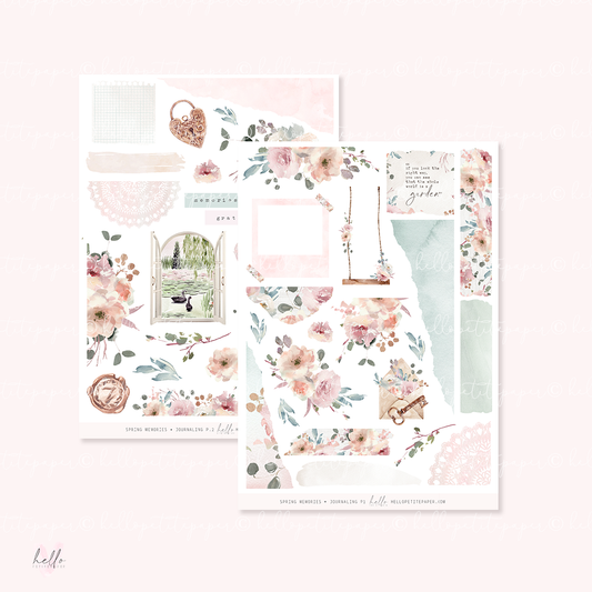 Journaling Kit - Spring memories