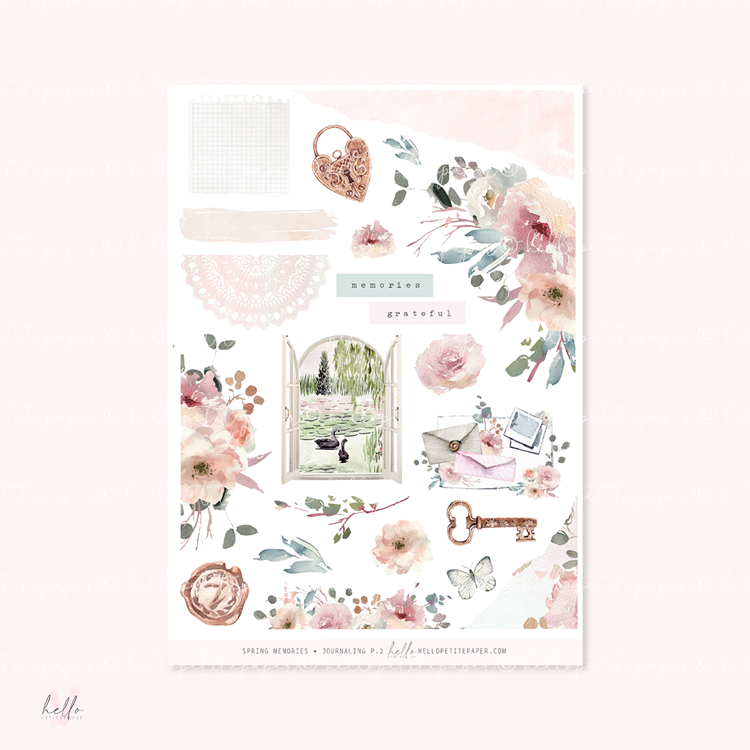 Journaling Kit - Spring memories