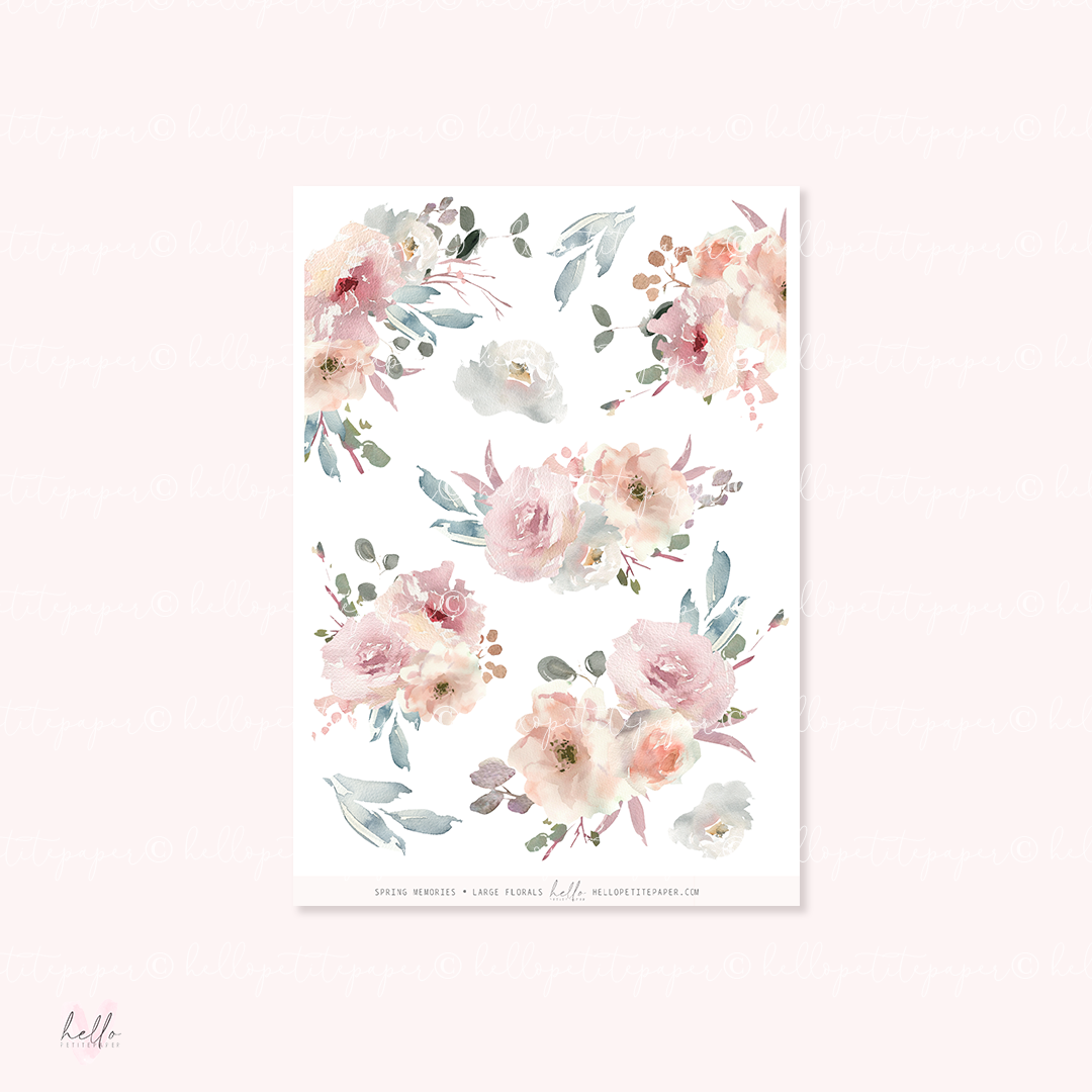 Spring Memories - Large Floral Deco