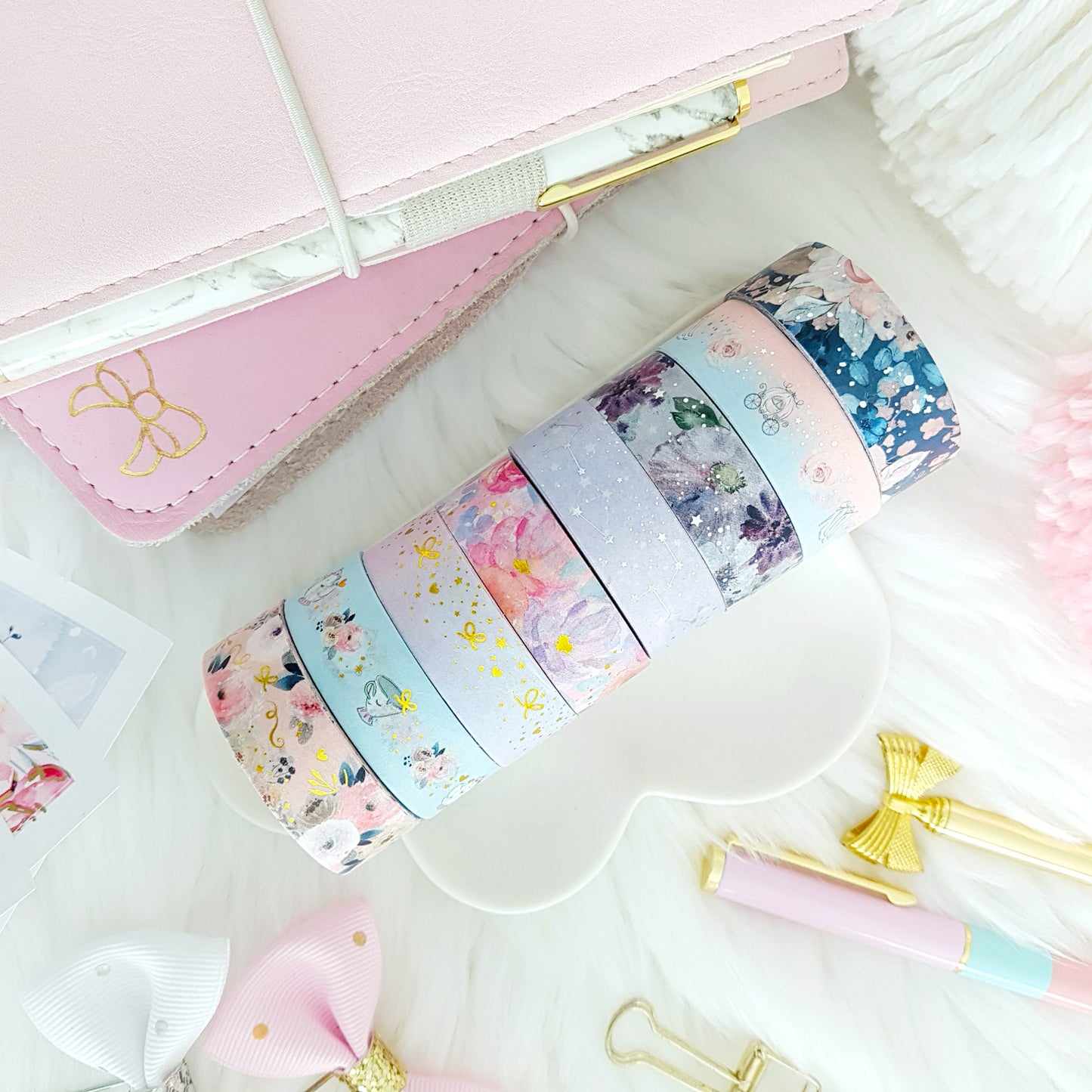 Belle - washi tape (gold foil)