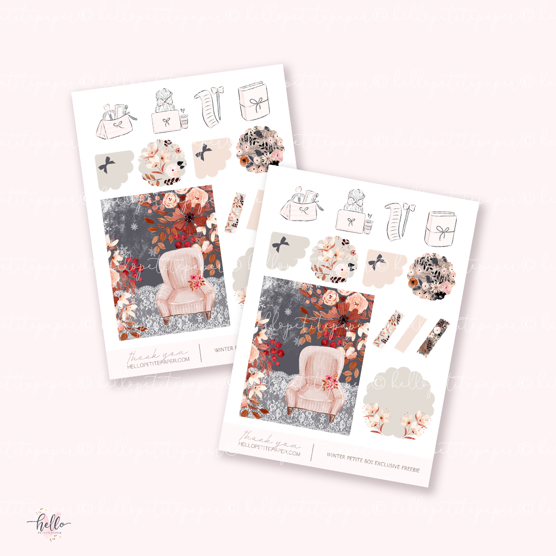 Petite Box - Winter Edition (exclusive stationery box)