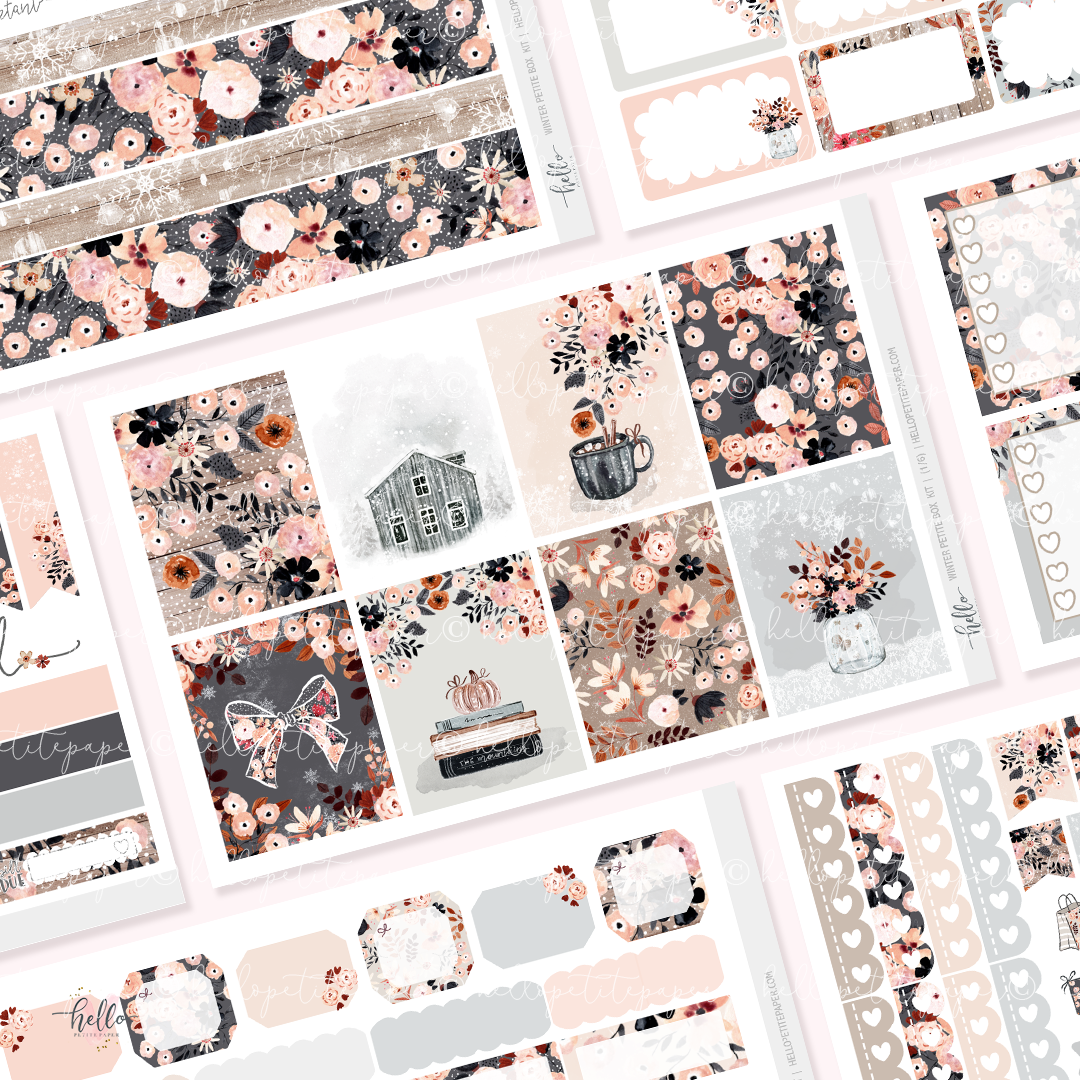 Petite Box - Winter Edition (exclusive stationery box)
