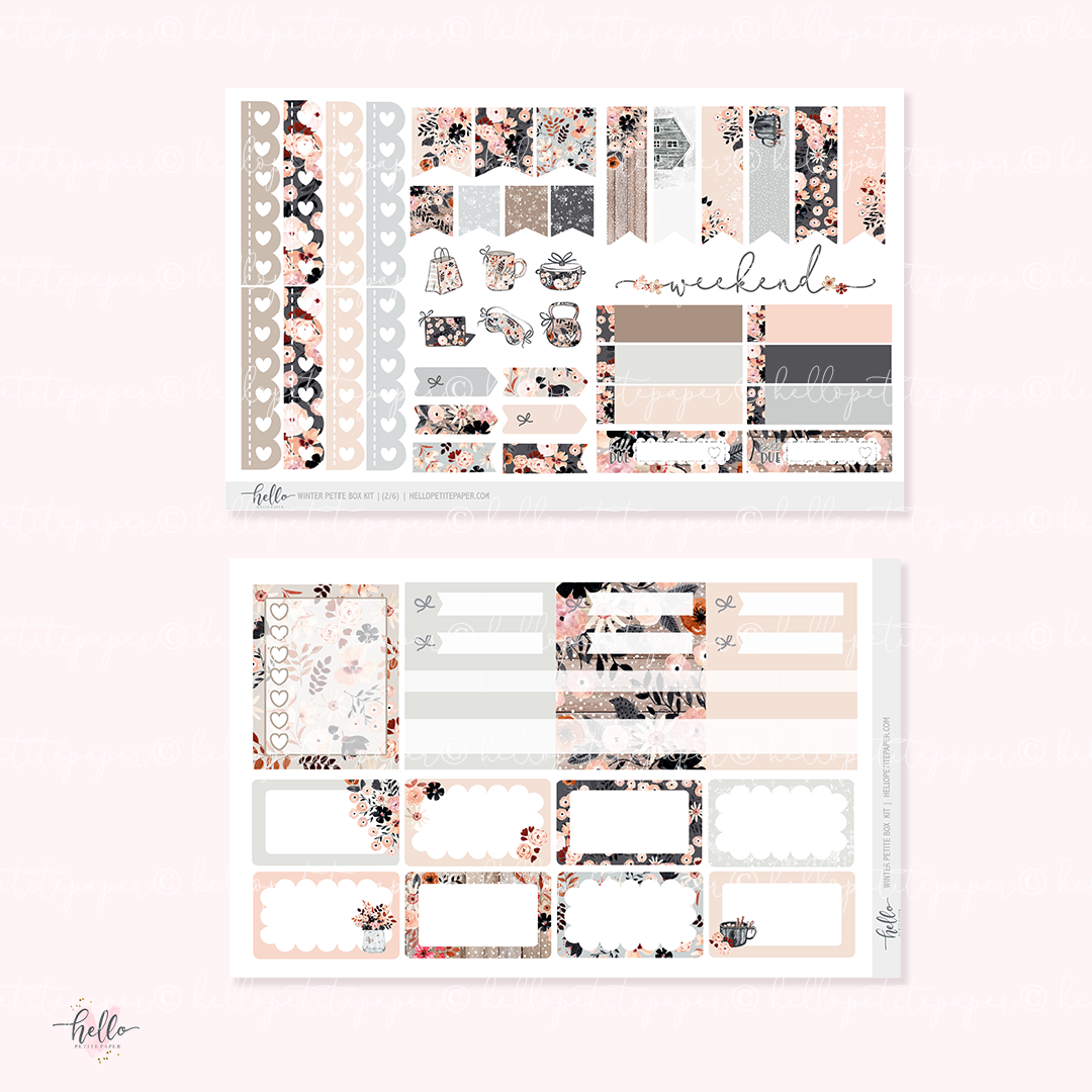 Petite Box - Winter Edition (exclusive stationery box)
