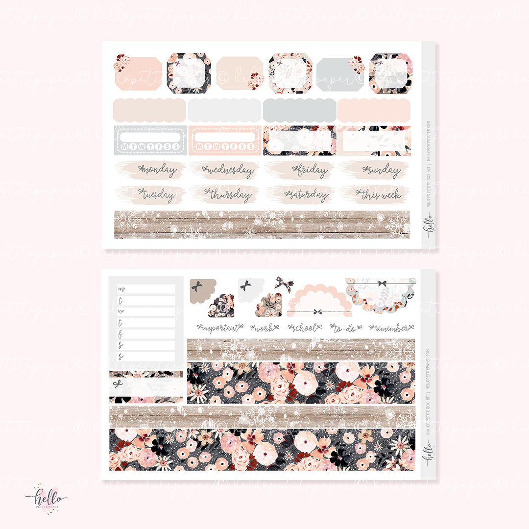 Petite Box - Winter Edition (exclusive stationery box)