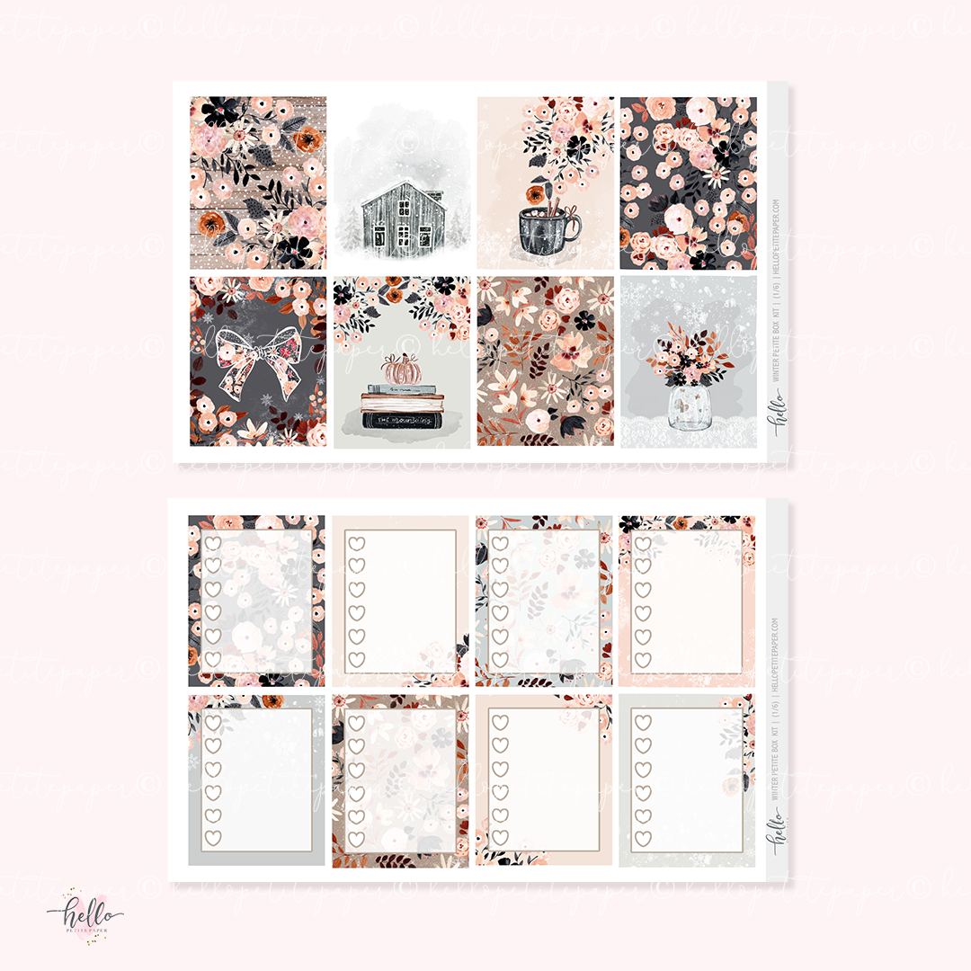Petite Box - Winter Edition (exclusive stationery box)