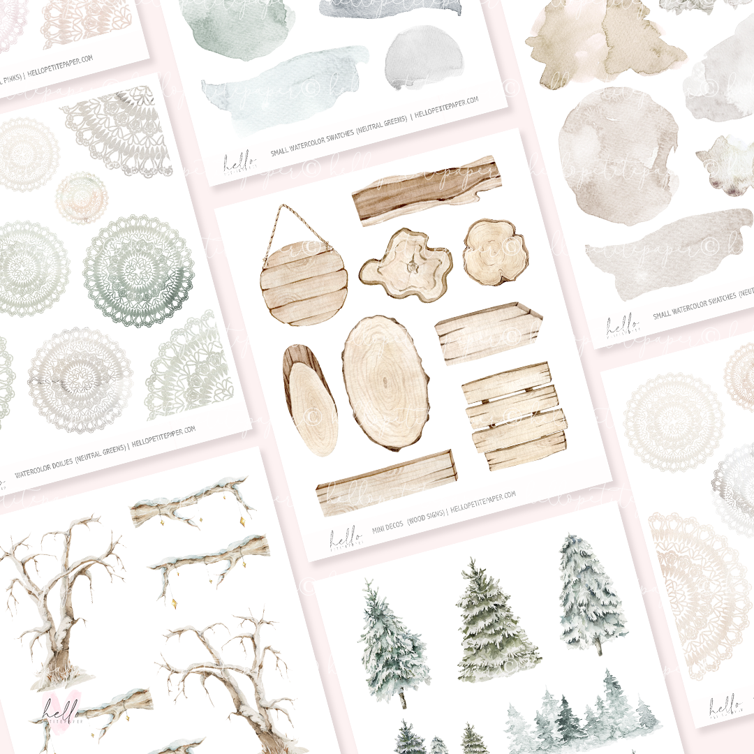 Grab Bag ($2 Tuesday | 6 assorted deco sheets)