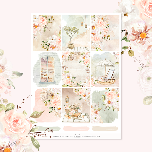 Breeze -  planner sticker kit