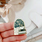 Reading nook - magnetic enamel pin