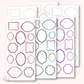 Essentials - Vintage frames stickers (EJ95-100)