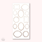 Essentials - Vintage frames stickers (EJ95-100)