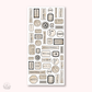 Essentials - Old ticket stickers (EJ102)