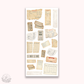 Journaling Essentials -  Receipts & tickets stickers (J26-A125)