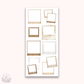 Journaling Essentials -  Polaroid stickers (J26-A130)