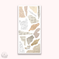 Journaling Essentials -  Handwritting torn stickers (J26-A132)