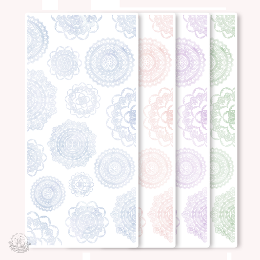 Essentials - Watercolor doilies (EJ61 62 63 64)