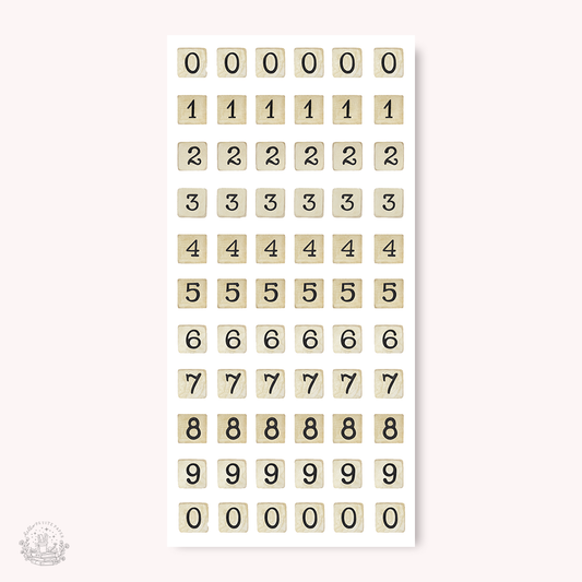 Essentials - Scrabble numbers (EJ66)