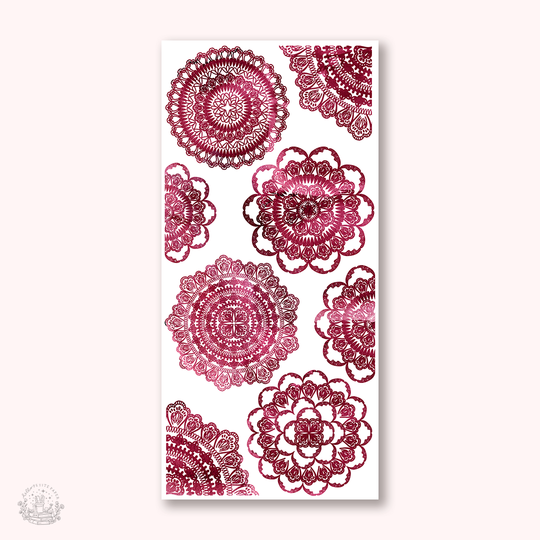 Essentials - Large doilies stickers (EJ89 90 91)