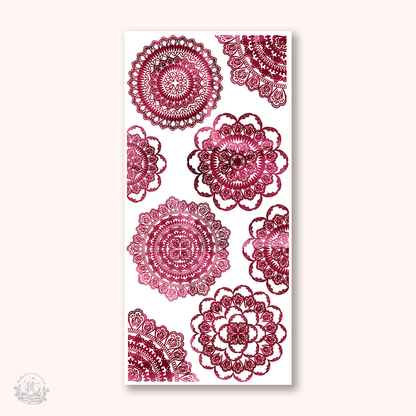 Essentials - Large doilies stickers (EJ89 90 91)