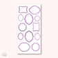 Essentials - Vintage frames stickers (EJ95-100)