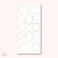Essentials - Vintage frames stickers (EJ95-100)