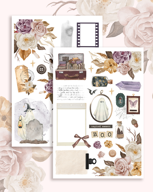 Carpe Noctem  - Journaling Sticker Kit.
