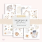 Printable sticker kit (Petite Tuesday 01) - digital download