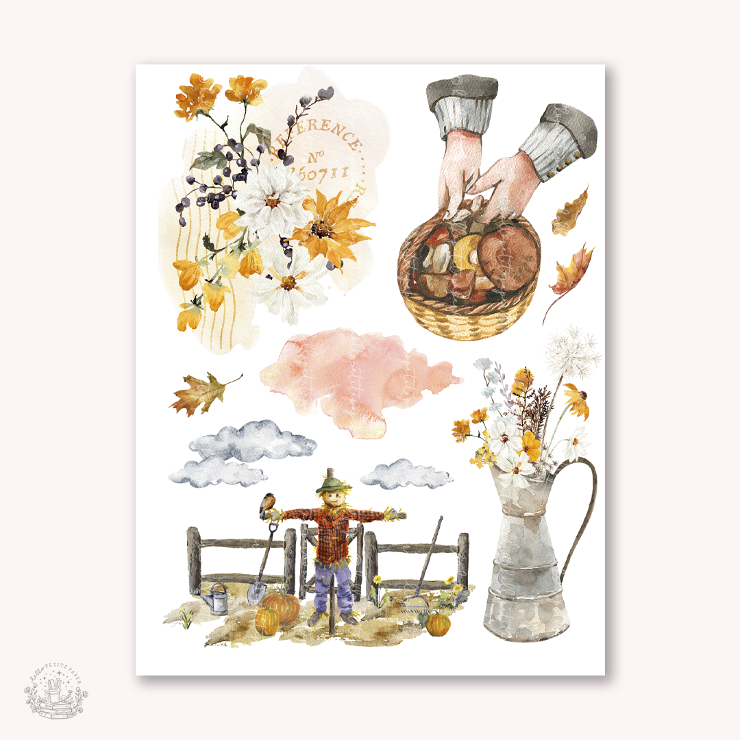 Printable sticker kit (Petite Tuesday 30) - digital download