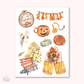 Printable sticker kit (Petite Tuesday 30) - digital download
