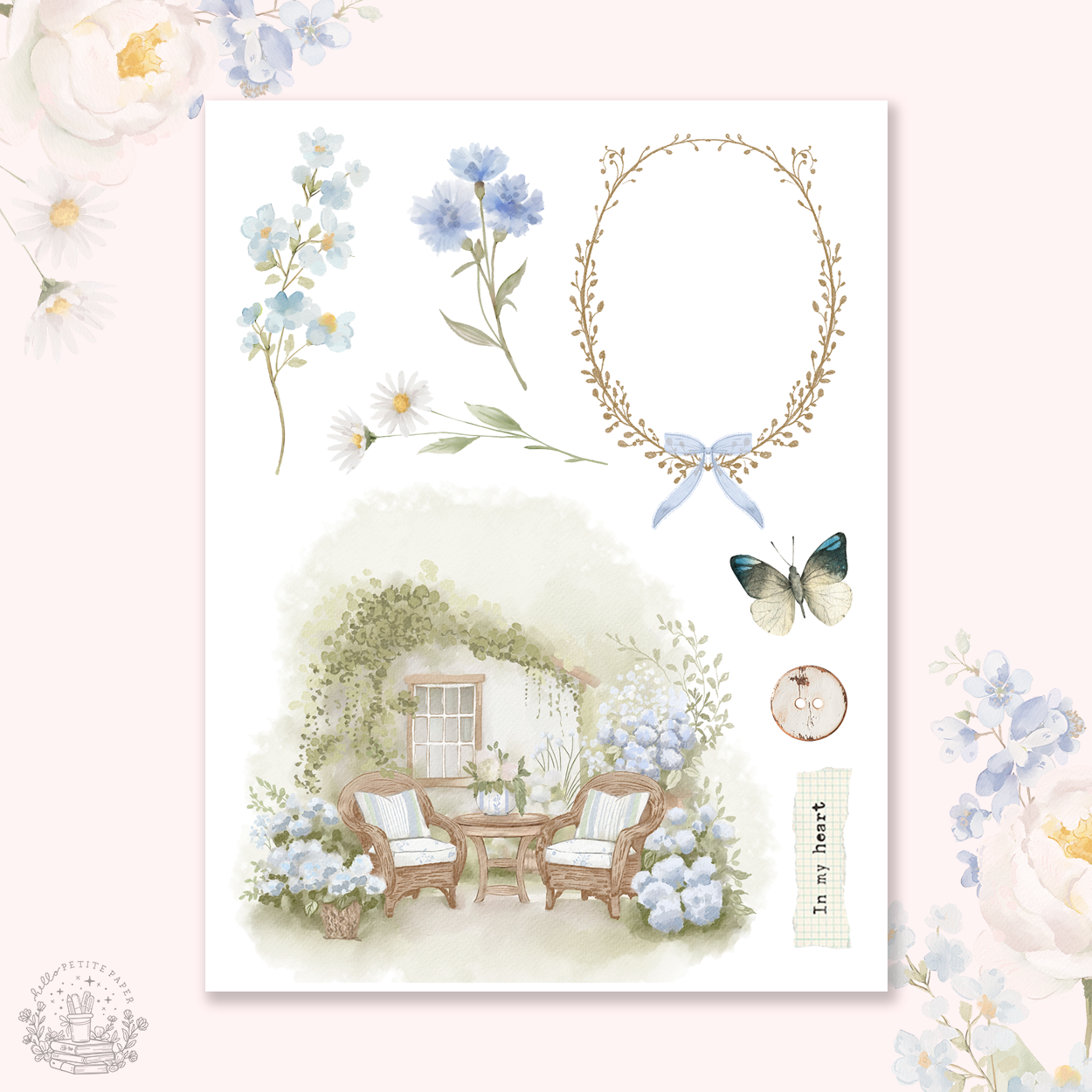 Petite Tuesday - PT42/B - Deco Stickers