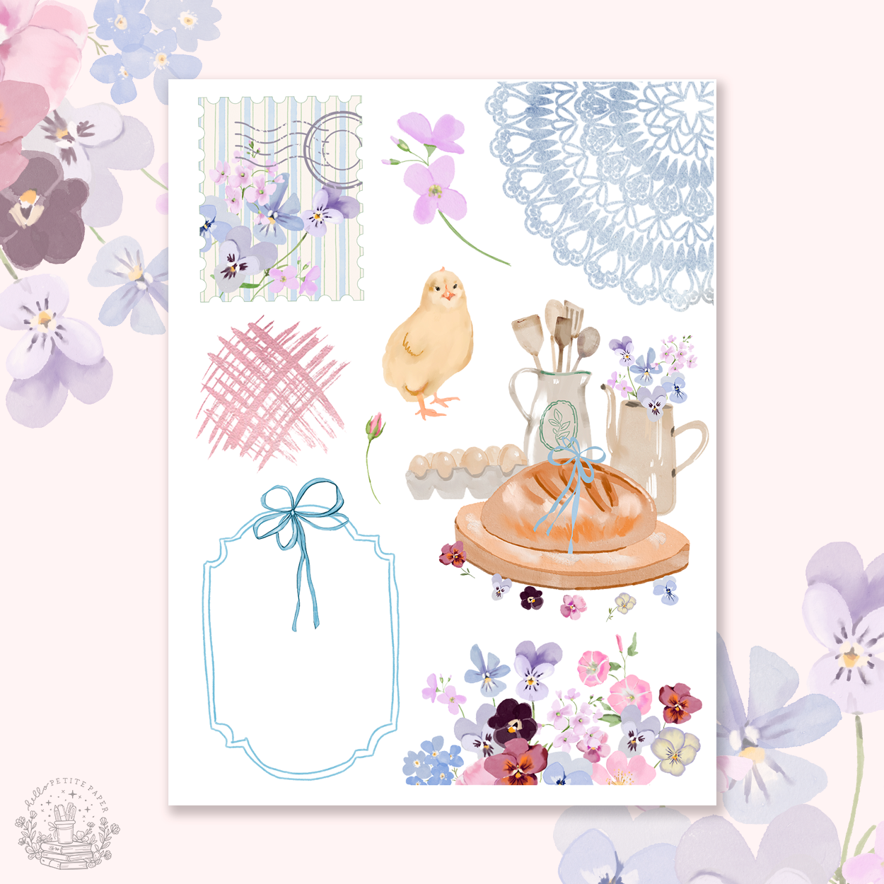 Petite Tuesday - PT43/C - Deco Stickers