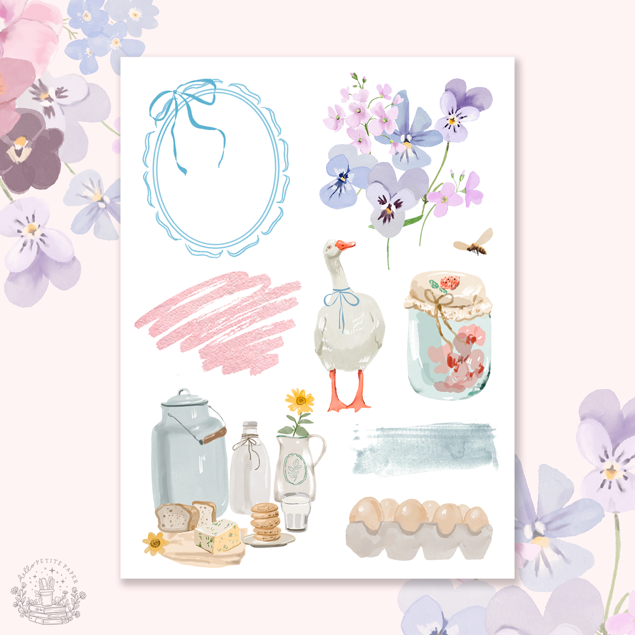 Petite Tuesday - PT43/E - Deco Stickers