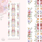 Where Flowers Bloom  - floral trims | planner stickers