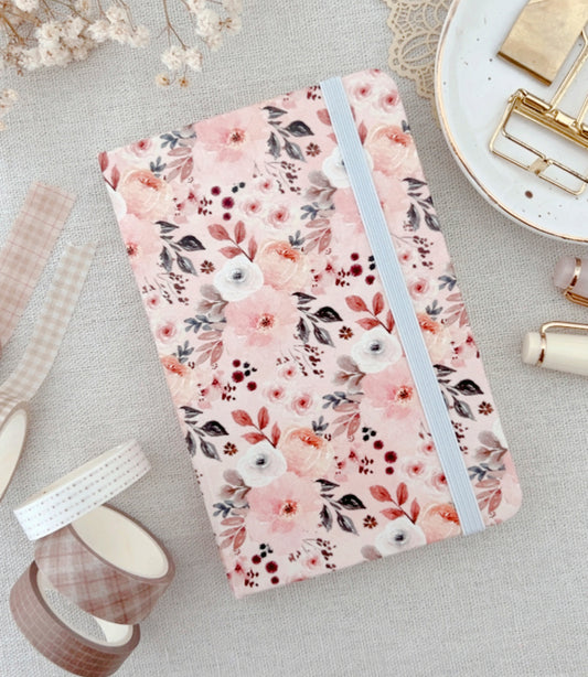 A6 dotted notebook journal - Autumn florals | LImited Edition