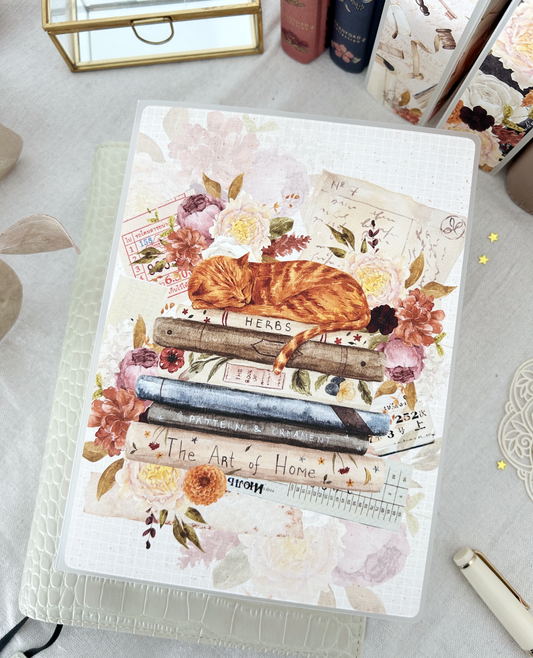 Sticker Album - sticker storage | One more chapter (cat)