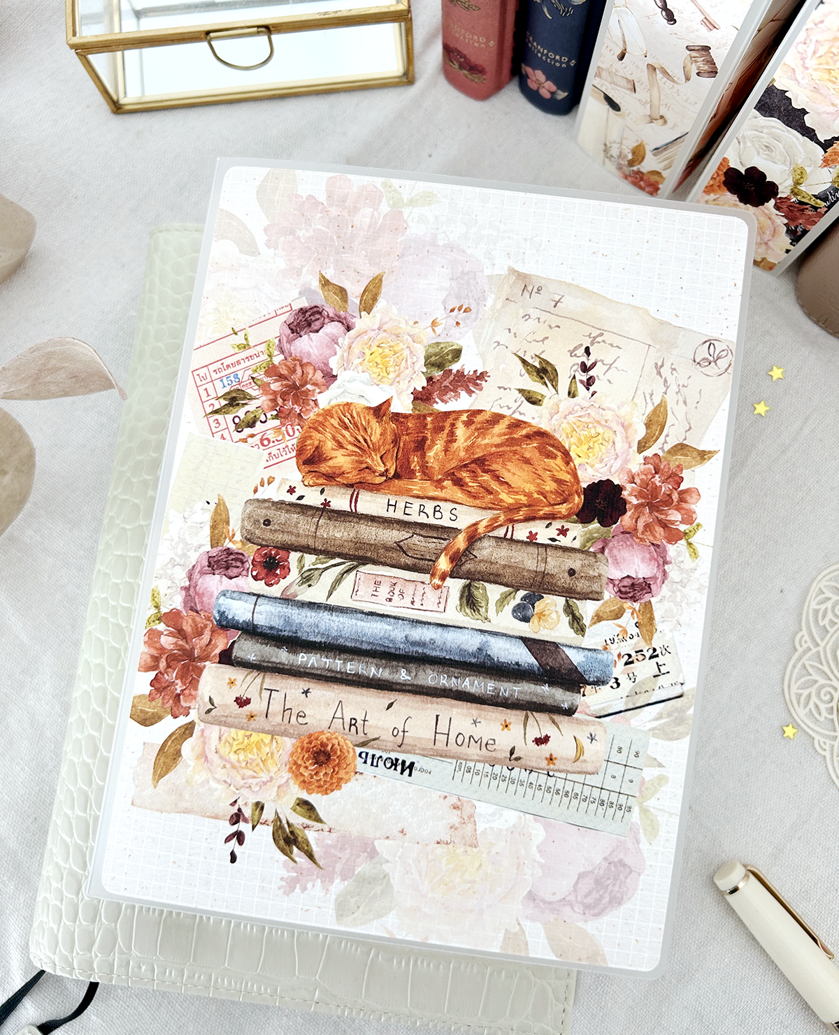 Sticker Album - sticker storage | One more chapter (cat)