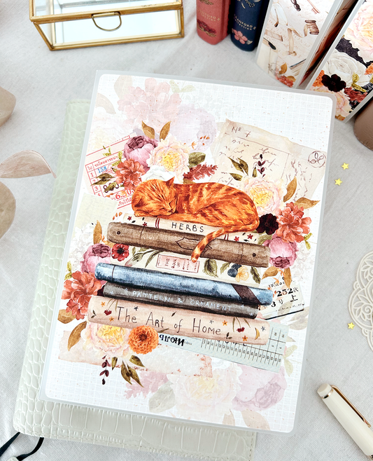 Sticker Album - sticker storage | One more chapter (cat)