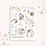 At home - Journaling Sticker Kit