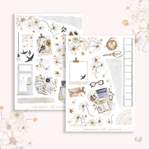 At home - Journaling Sticker Kit