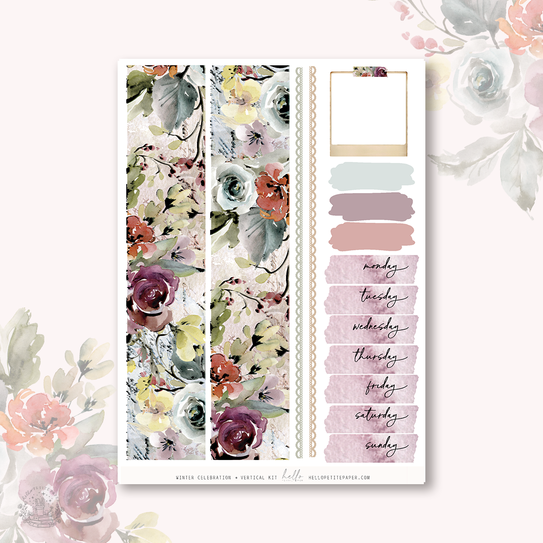 Autumnal Stroll  - planner sticker kit (4 sheets or a la carte)