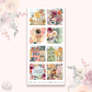 Autumnal Stroll - Hobonichi cousin boxes stickers