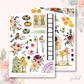 Autumnal Stroll  - FOILED Journaling Sticker Kit