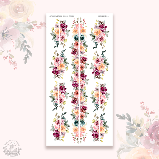 Autumnal Stroll - Deco stickers 4 ( trims)