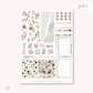 Autumn Colors   - FOILED KIT - premium matte paper sticker kit