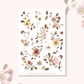 Autumn Colors  - Large Floral Deco Stickers