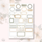 Autumn Whispers   - planner sticker kit (4 sheets or a la carte)