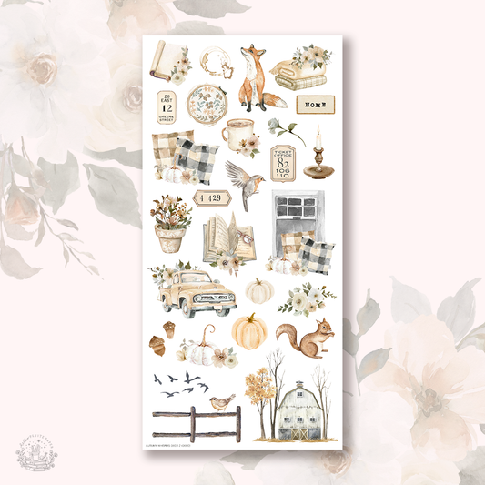 Autumn whispers - Deco stickers 2 (deco)