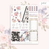 Blooming  - FOILED KIT - premium matte paper sticker kit